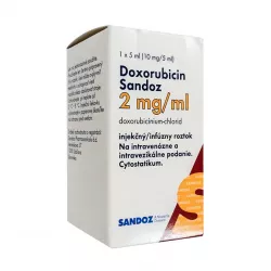 Доксорубицин Sandoz Словения/Австрия 2мг/мл фл. 5мл (10мг) в Тюмени и области фото