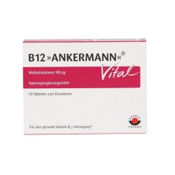 Витамин В12 Ankermann Vital (Метилкобаламин) табл. 100мкг 50шт. в Тюмени и области фото
