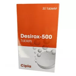 Деферазирокс Desirox :: Эксиджад полный аналог, таб. 500мг №30! в Тюмени и области фото