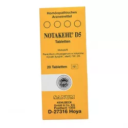 Нотакель D5 (Notakehl D5) табл. 20шт в Тюмени и области фото