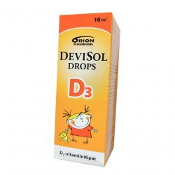 Девисол дропс Д3 финский (Devisol drops D3) фл. 10мл в Тюмени и области фото