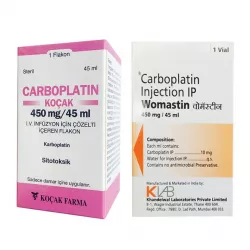 Карбоплатин Kocak / Womastin / Carplatu фл. 10мг/мл 45мл (450мг) №1 в Тюмени и области фото
