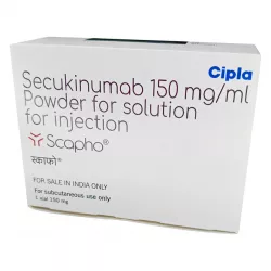 Секукинумаб Козэнтикс аналог :: Secukinumab (Scapho) 150мг лиофил. д/р-ра для п/к введ №1 в Тюмени и области фото