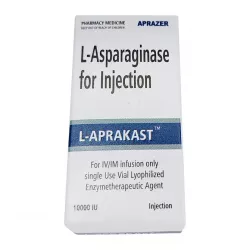 Аспарагиназа (L аспарагиназа) L-Aprakast 10000 МЕ лиоф. для приг. р-ра для инъек. №1 в Тюмени и области фото
