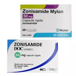 Зонисамид капсулы 50 мг Mylan Италия №28 в Тюмени и области фото