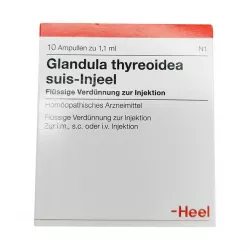 Тиреоидеа гландула (Гландула Тиреоидеа) суис инъель Heel 1,1мл р-р для инъекций амп. №10 в Тюмени и области фото
