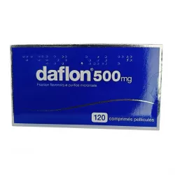 Дафлон 500 Daflon 500mg ФРАНЦИЯ таб. №120 (120шт.)! в Тюмени и области фото