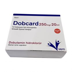 Добутамин Добкард Dobcard (dobutamine) р-р д/ин амп 250мг/20мл в Тюмени и области фото