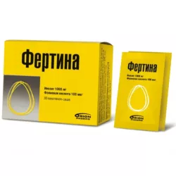 Фертина Инозит и Фолиевая кислота пак.саше 3г 30шт в Тюмени и области фото