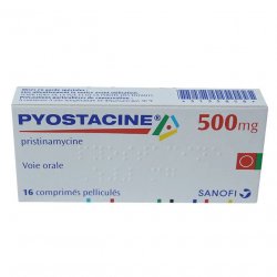 Пиостацин (Пристинамицин) таблетки 500мг №16 в Тюмени и области фото